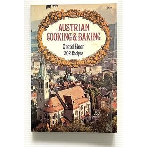 Austrian Cooking & Baking by Gretel Beer Cookbook PB 1975